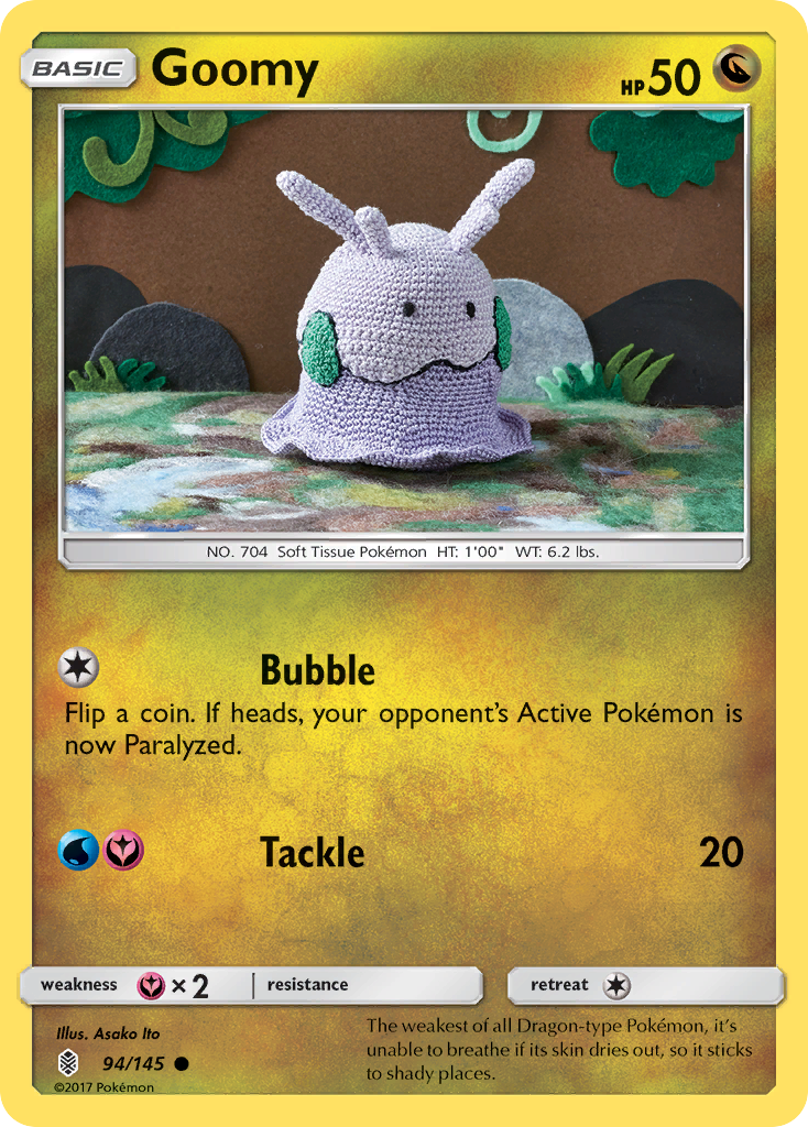 Goomy (94/145) [Sun & Moon: Guardians Rising] | I Want That Stuff Brandon