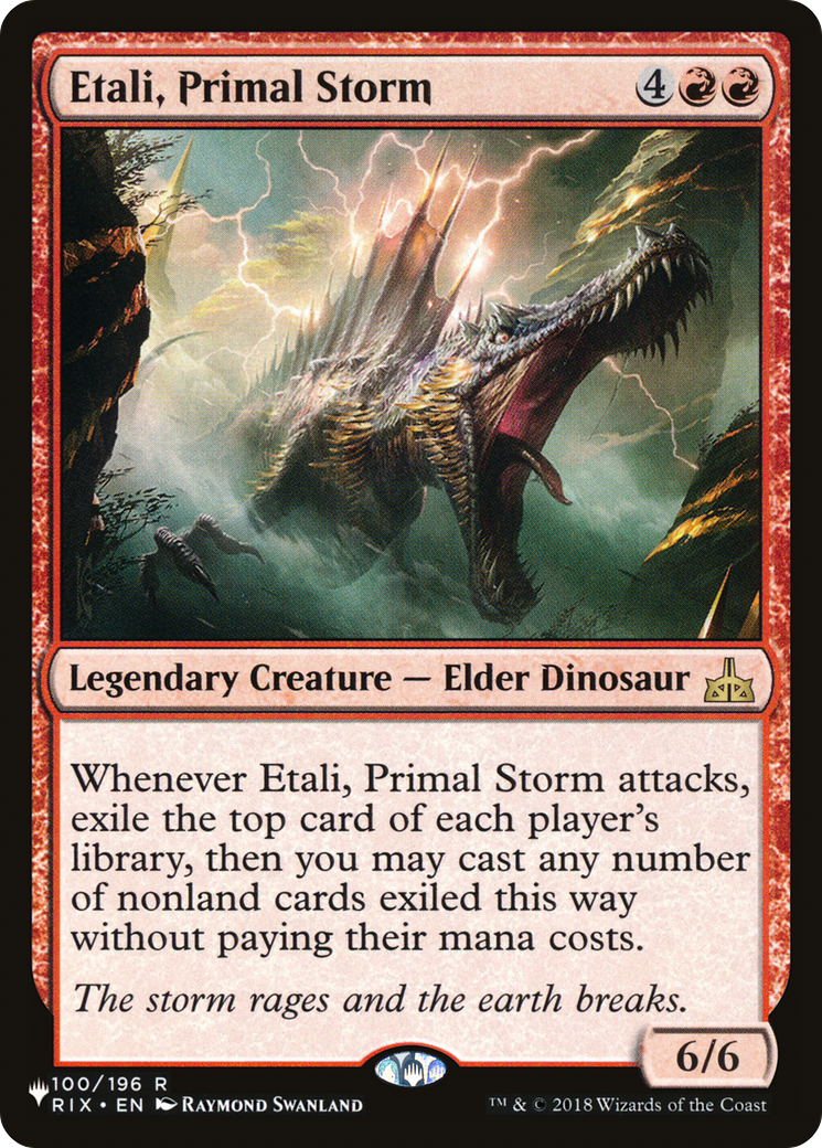 Etali, Primal Storm [The List] | I Want That Stuff Brandon