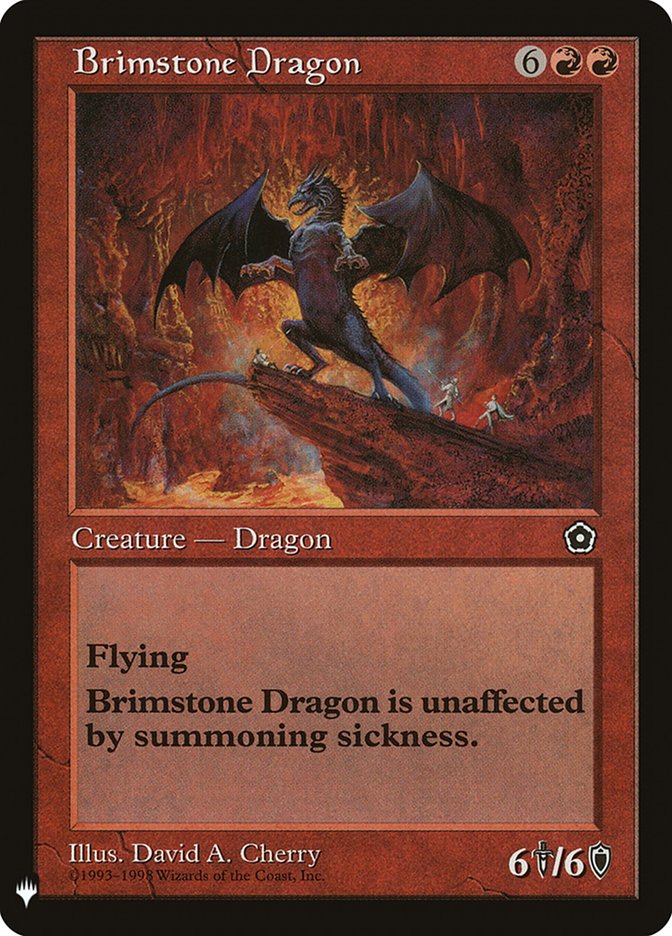 Brimstone Dragon [Mystery Booster] | I Want That Stuff Brandon