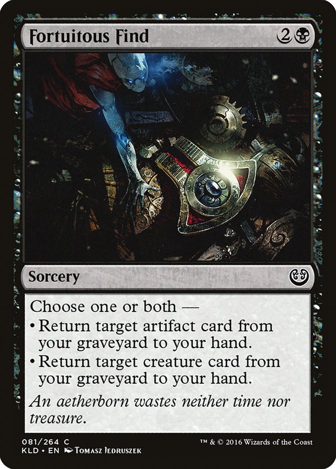 Fortuitous Find [Kaladesh] | I Want That Stuff Brandon