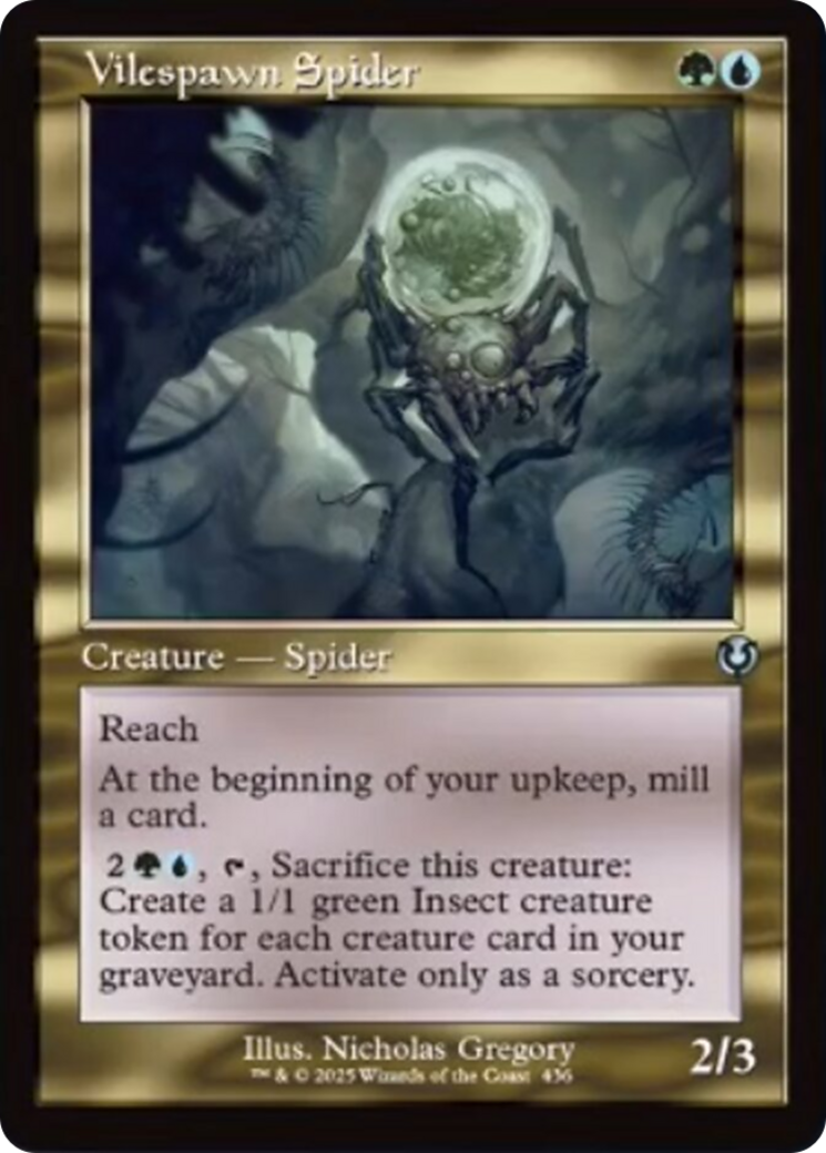 Vilespawn Spider (Retro Frame) [Innistrad Remastered] | I Want That Stuff Brandon