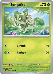 Sprigatito (013/198) (Paldea Collection) [Scarlet & Violet: Base Set] | I Want That Stuff Brandon