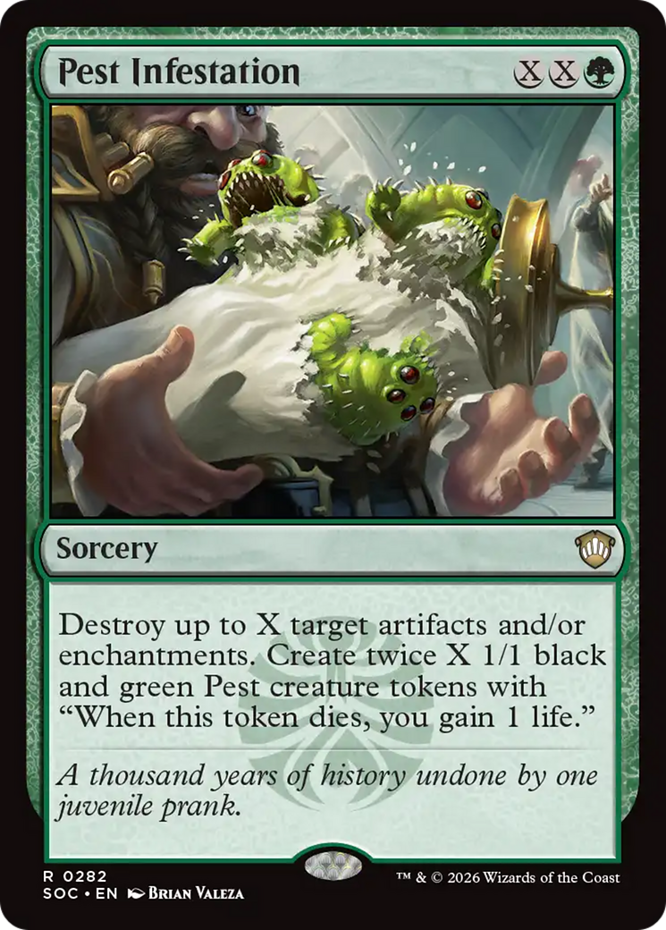 Pest Infestation [Secrets of Strixhaven Commander] | I Want That Stuff Brandon