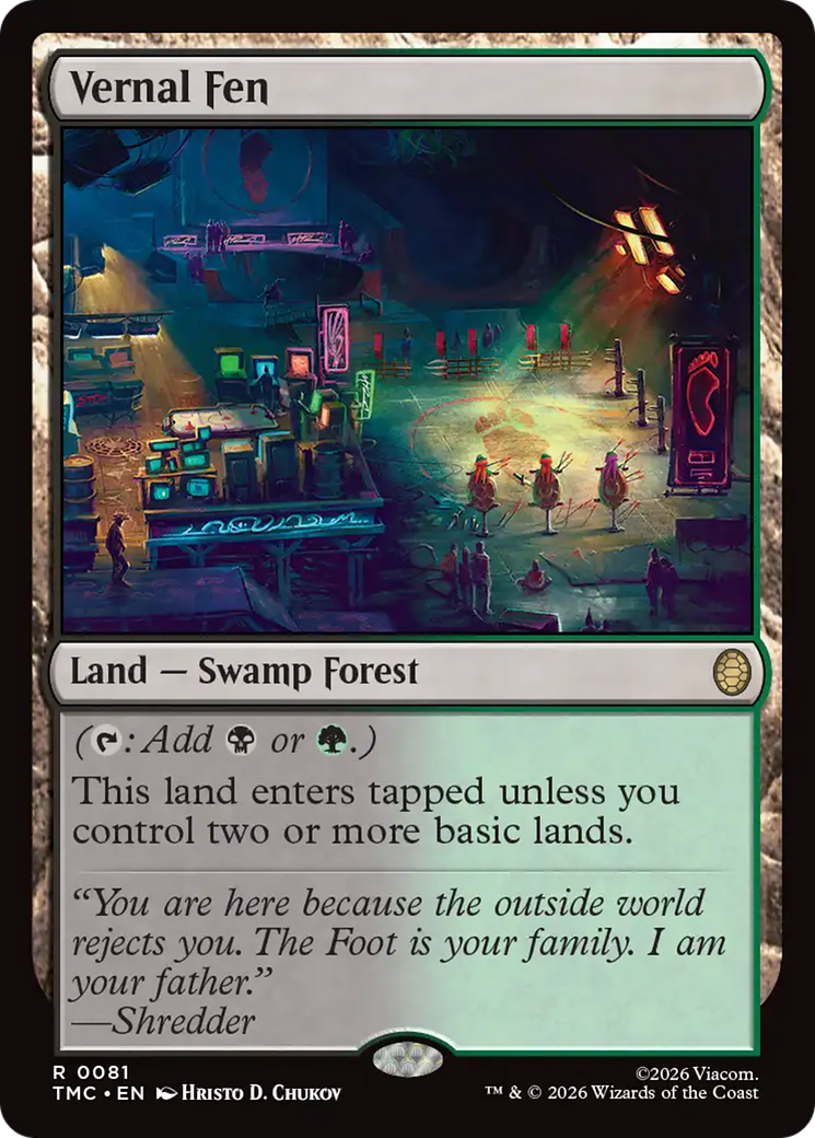 Vernal Fen [Teenage Mutant Ninja Turtles Commander] | I Want That Stuff Brandon