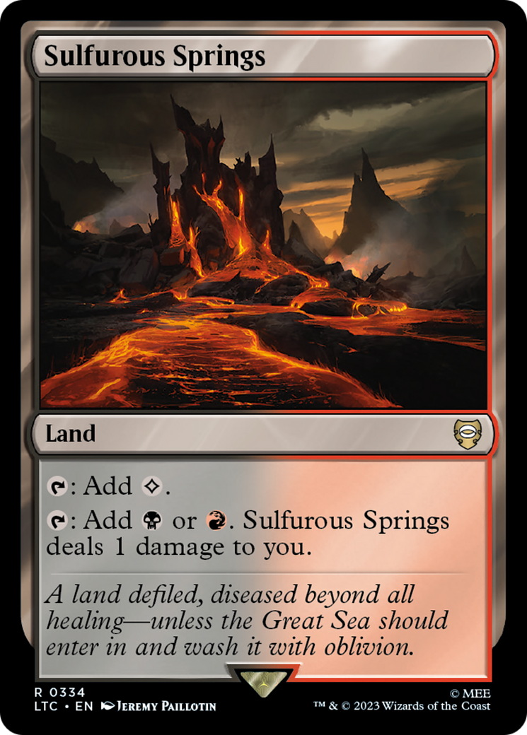 Sulfurous Springs [The Lord of the Rings: Tales of Middle-Earth Commander] | I Want That Stuff Brandon