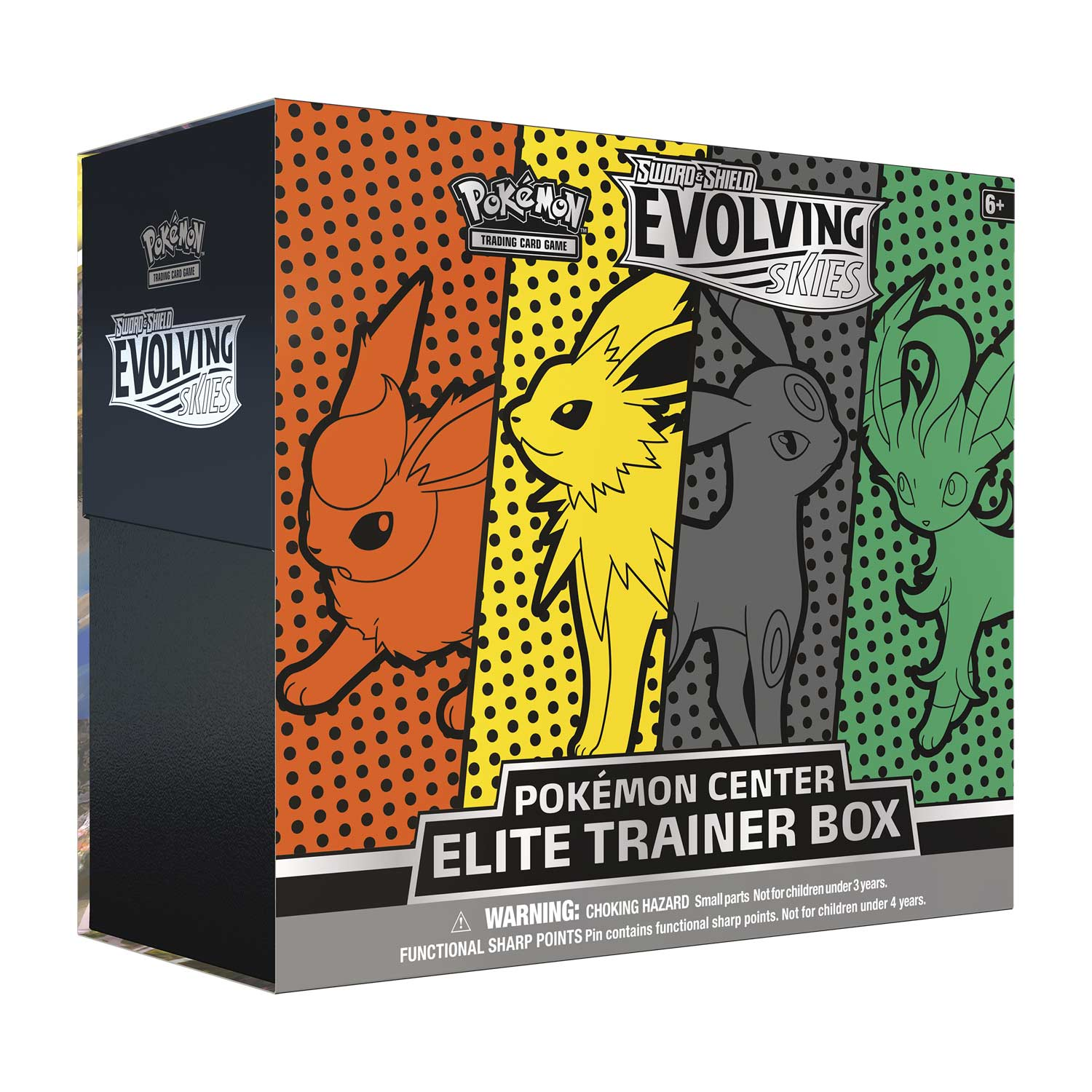 Sword & Shield: Evolving Skies - Elite Trainer Box (Flareon/Jolteon/Umbreon/Leafeon) (Pokemon Center Exclusive) | I Want That Stuff Brandon