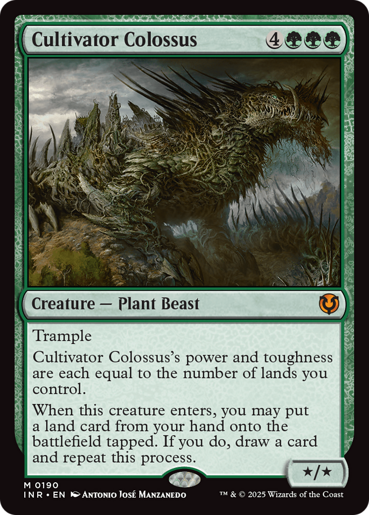 Cultivator Colossus [Innistrad Remastered] | I Want That Stuff Brandon