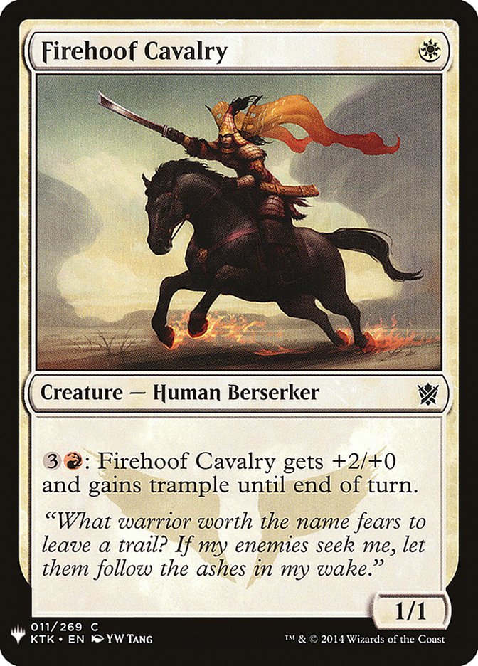Firehoof Cavalry [Mystery Booster] | I Want That Stuff Brandon