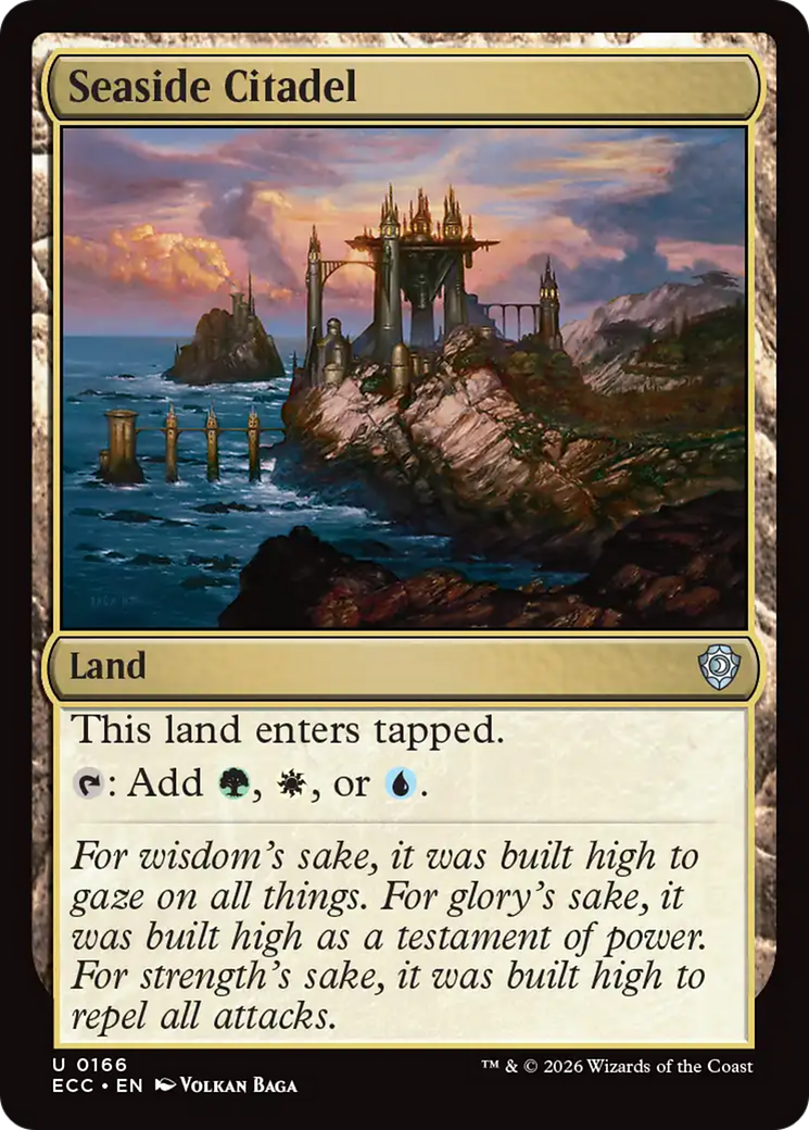 Seaside Citadel [Lorwyn Eclipsed Commander] | I Want That Stuff Brandon
