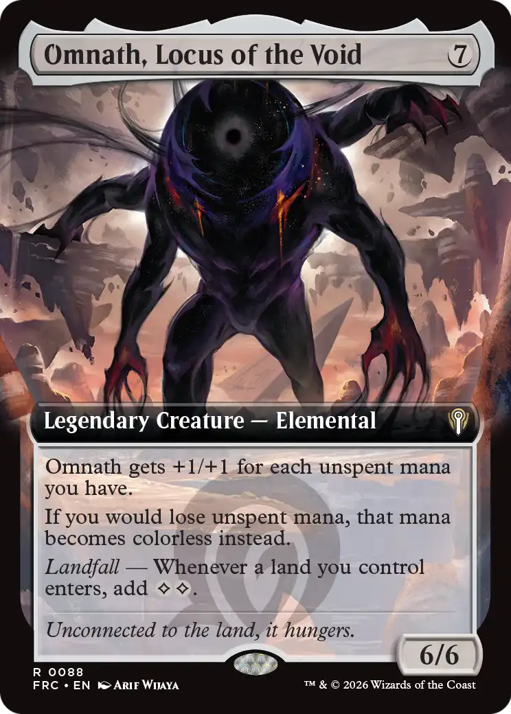 Omnath, Locus of the Void (Extended Art) [Reality Fracture Commander] | I Want That Stuff Brandon
