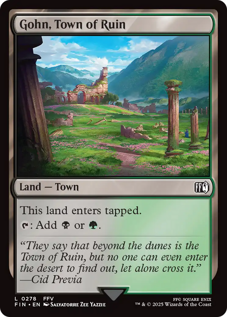 Gohn, Town of Ruin [FINAL FANTASY] | I Want That Stuff Brandon