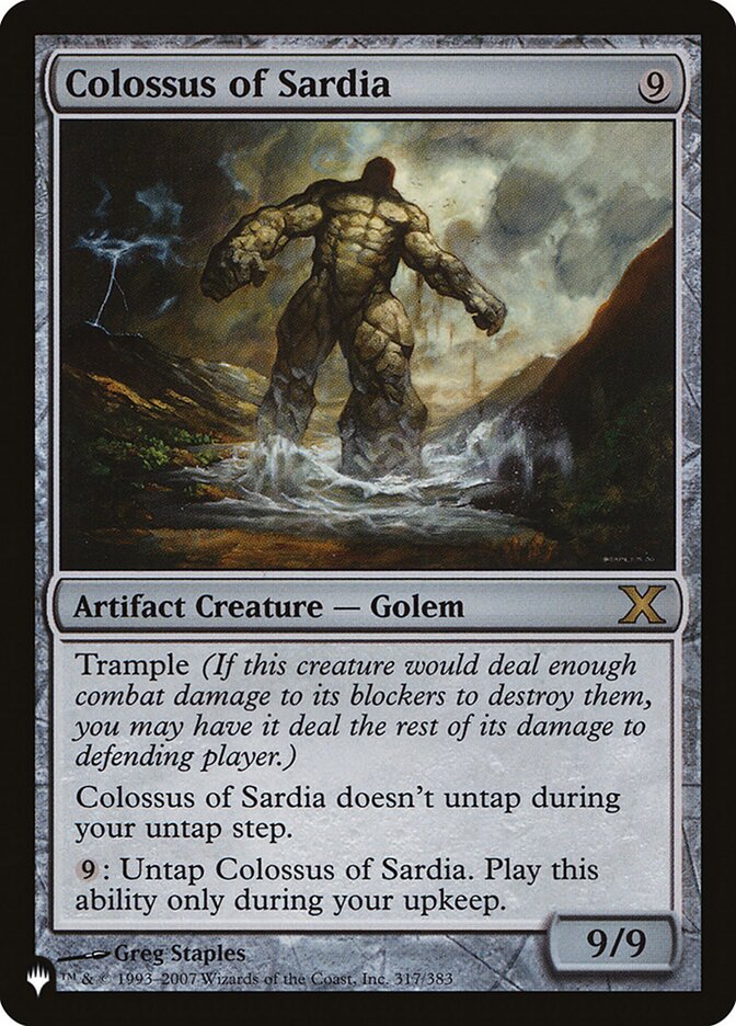 Colossus of Sardia [The List] | I Want That Stuff Brandon