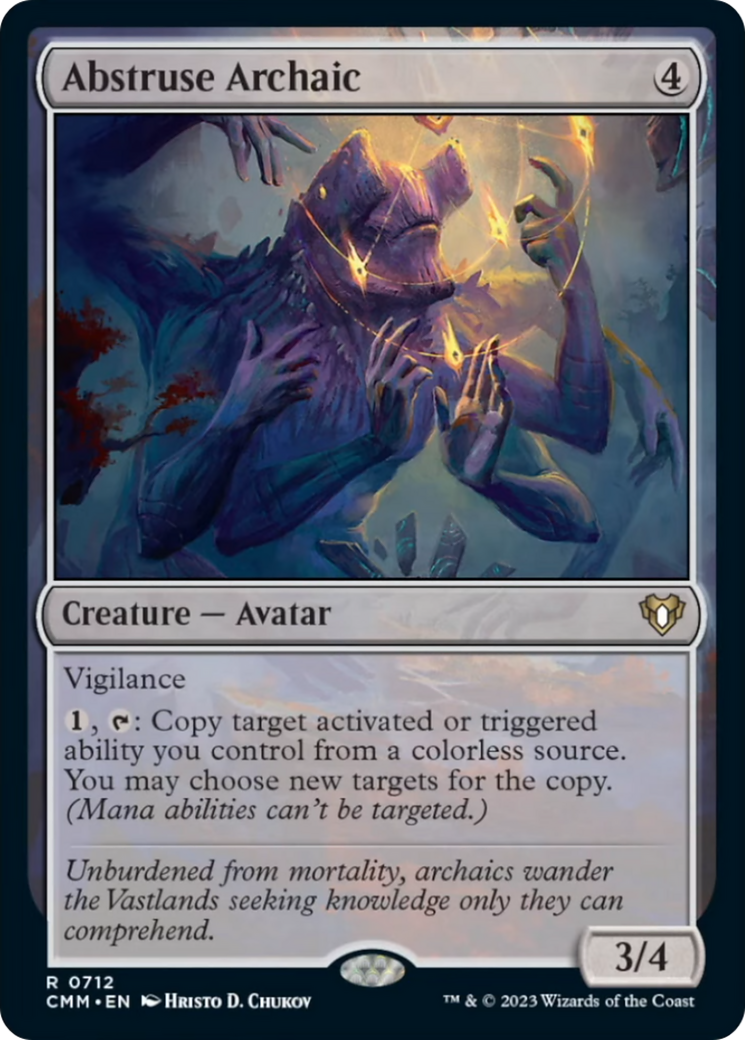 Abstruse Archaic [Commander Masters] | I Want That Stuff Brandon