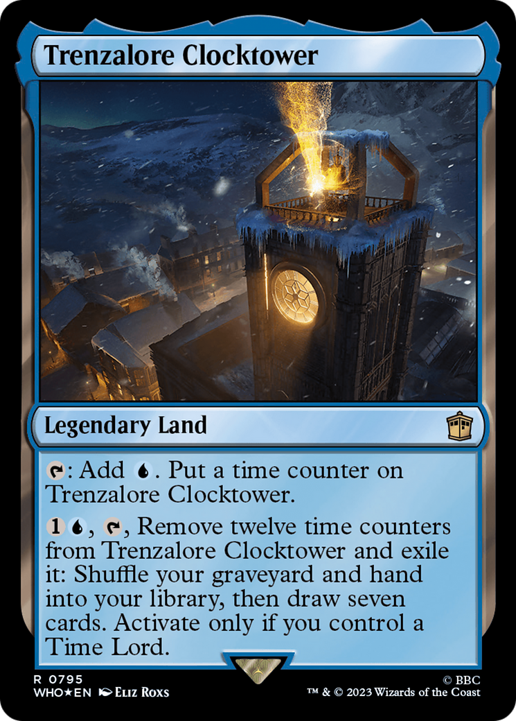 Trenzalore Clocktower (Surge Foil) [Doctor Who] | I Want That Stuff Brandon