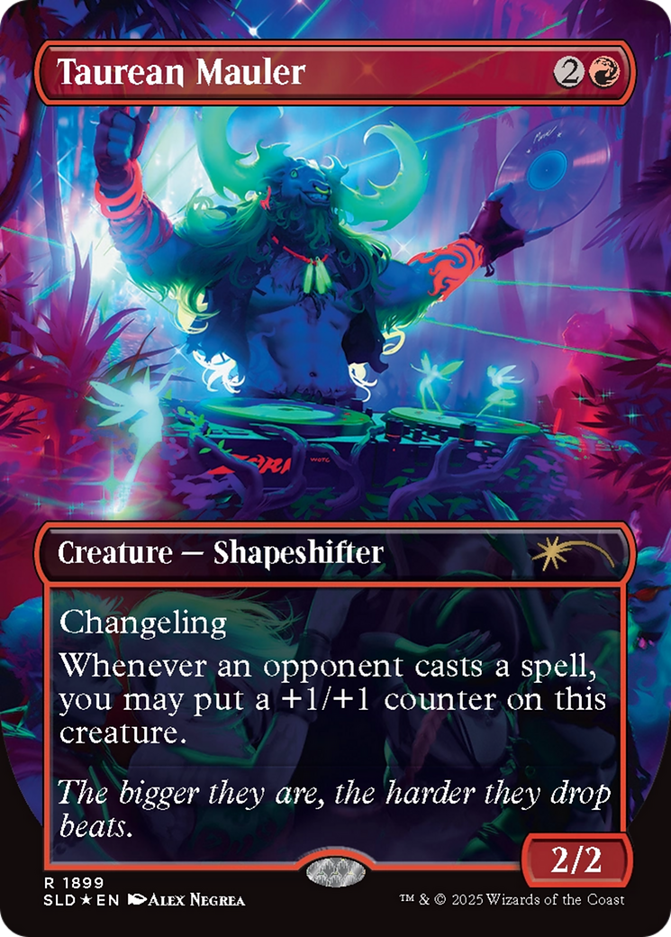 Taurean Mauler (Double Rainbow Foil) [Secret Lair Drop Series] | I Want That Stuff Brandon