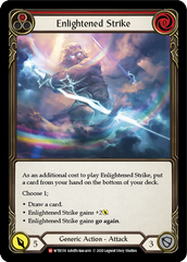 Enlightened Strike [U-WTR159] (Welcome to Rathe Unlimited)  Unlimited Rainbow Foil | I Want That Stuff Brandon