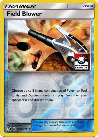 Field Blower (125a/145) (League Promo) [Sun & Moon: Guardians Rising] | I Want That Stuff Brandon