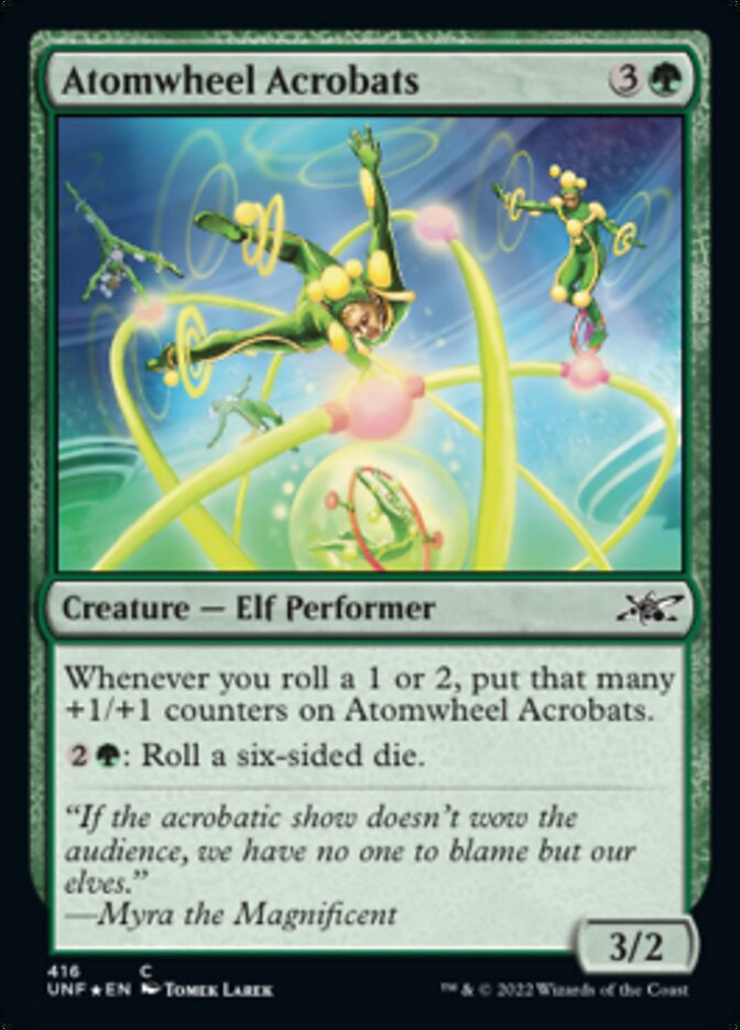 Atomwheel Acrobats (Galaxy Foil) [Unfinity] | I Want That Stuff Brandon