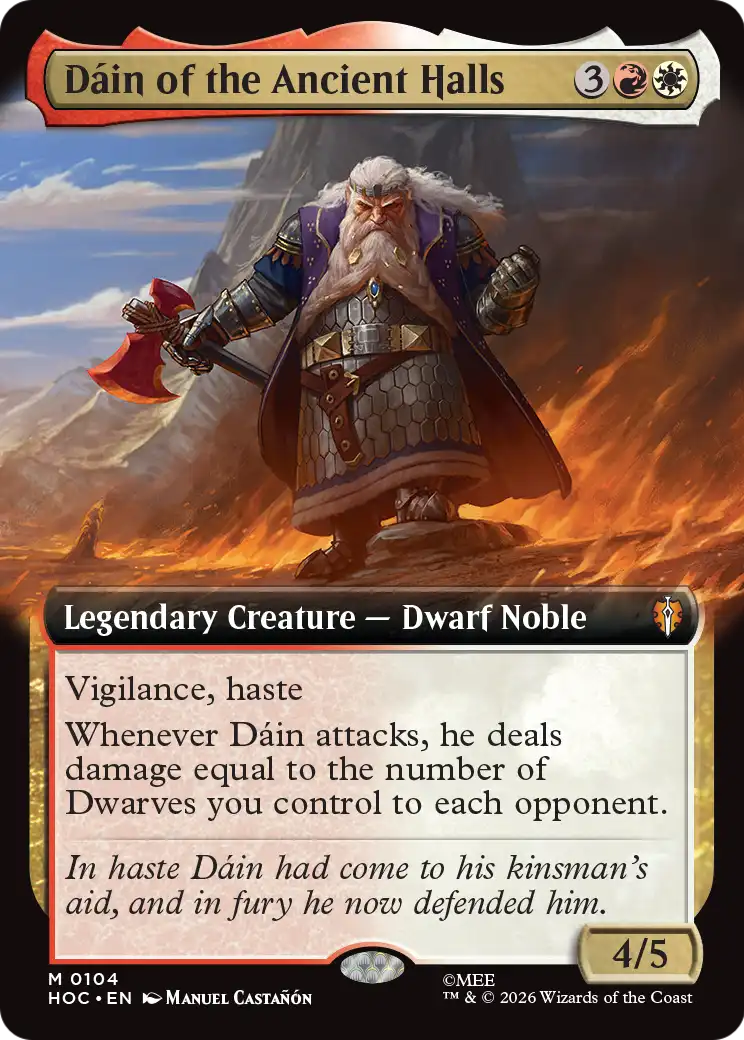 Dain of the Ancient Halls (Extended Art) [The Hobbit: Eternal-Legal] | I Want That Stuff Brandon