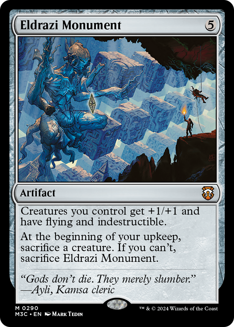 Eldrazi Monument (Ripple Foil) [Modern Horizons 3 Commander] | I Want That Stuff Brandon