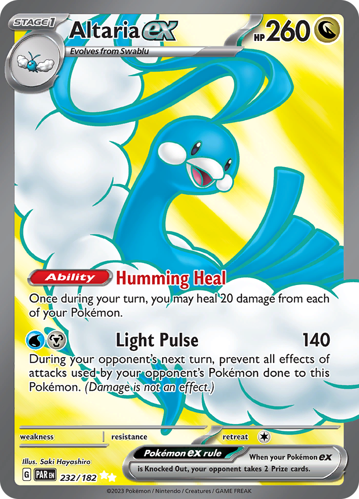 Altaria ex (232/182) [Scarlet & Violet: Paradox Rift] | I Want That Stuff Brandon