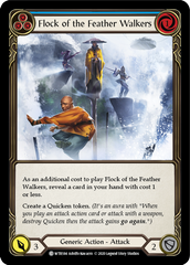 Flock of the Feather Walkers (Blue) [U-WTR184] (Welcome to Rathe Unlimited)  Unlimited Rainbow Foil | I Want That Stuff Brandon