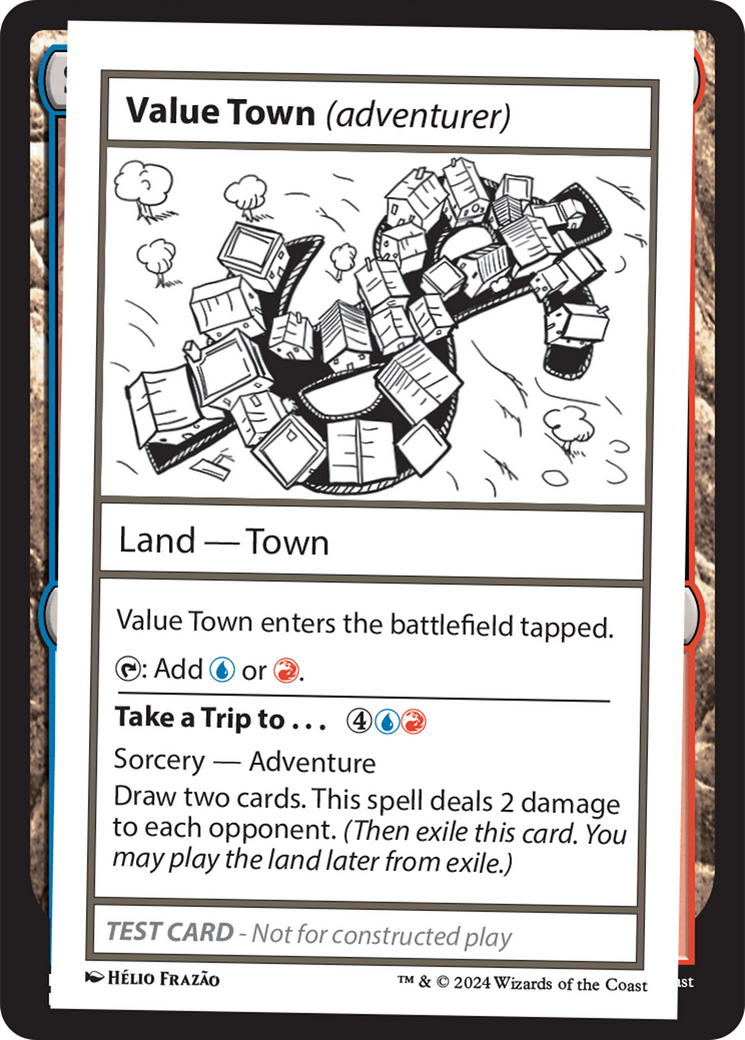 Value Town (adventurer) [Mystery Booster 2 Playtest Cards] | I Want That Stuff Brandon