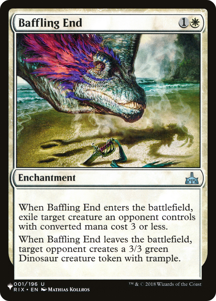 Baffling End [The List Reprints] | I Want That Stuff Brandon