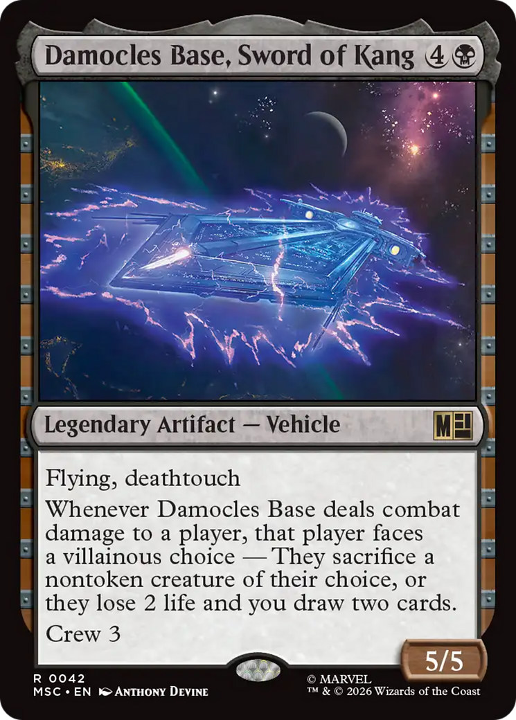 Damocles Base, Sword of Kang [Marvel Super Heroes Commander] | I Want That Stuff Brandon