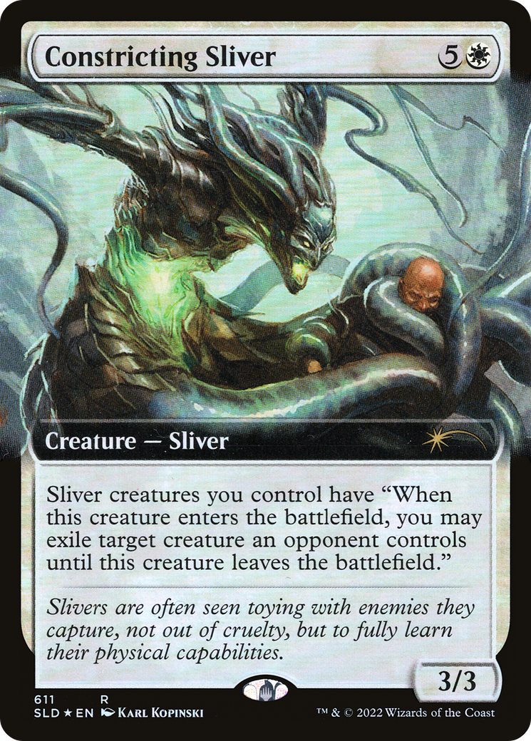 Constricting Sliver (Extended Art) [Secret Lair Drop Promos] | I Want That Stuff Brandon