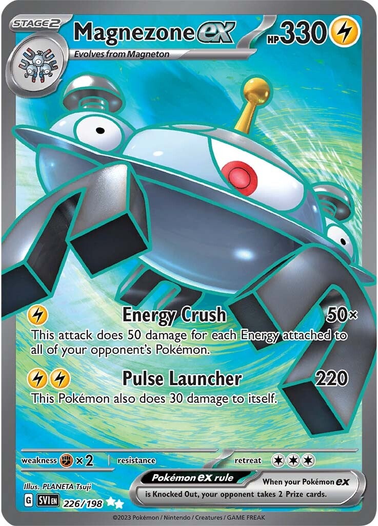 Magnezone ex (226/198) [Scarlet & Violet: Base Set] | I Want That Stuff Brandon