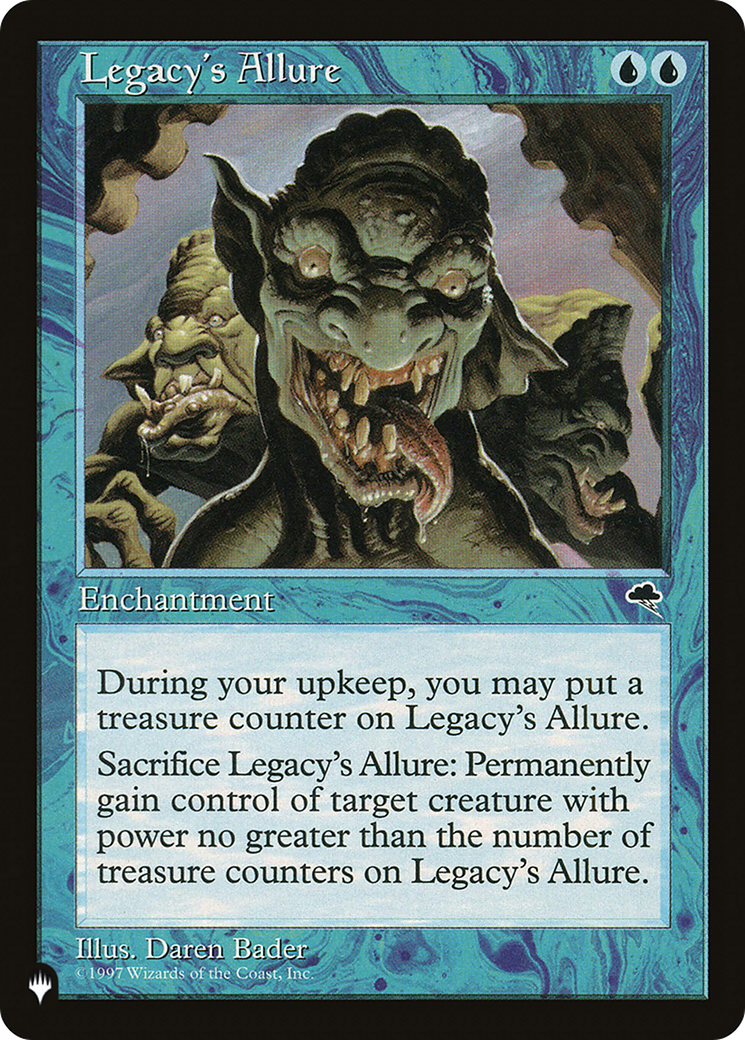Legacy's Allure [The List] | I Want That Stuff Brandon