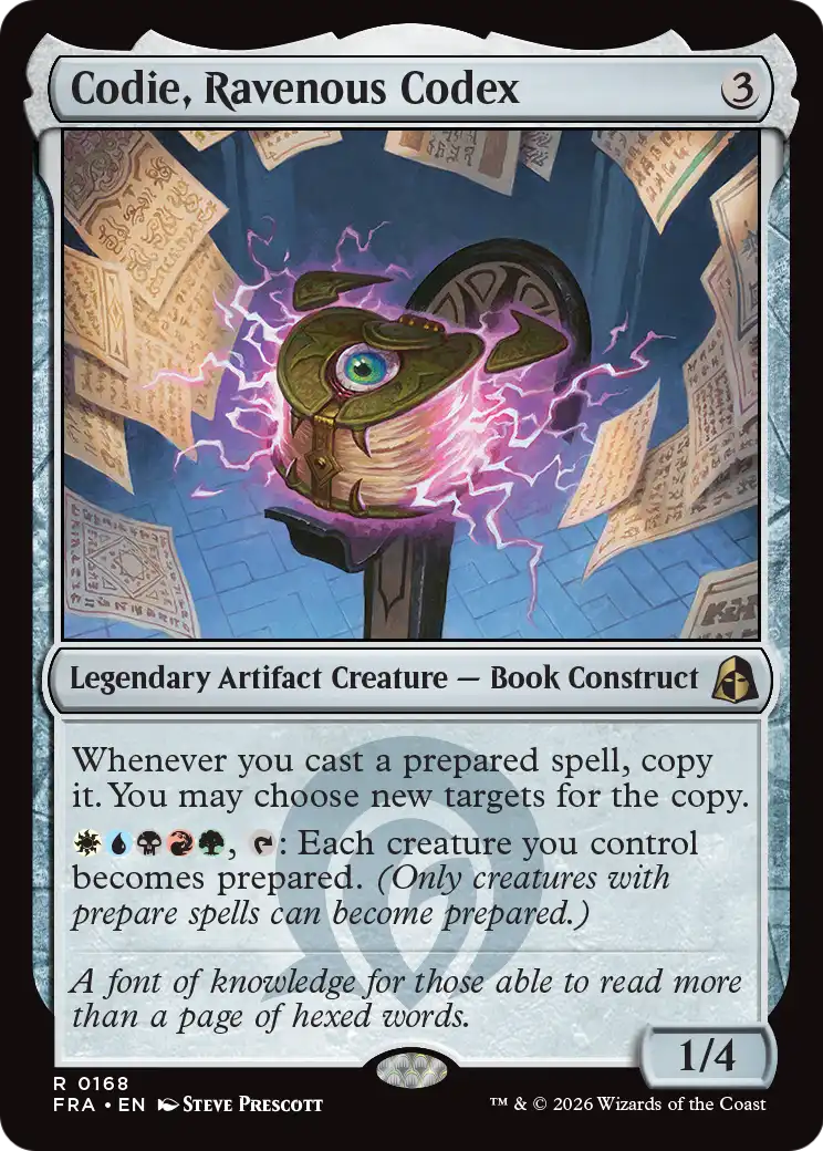 Codie, Ravenous Codex [Reality Fracture] | I Want That Stuff Brandon