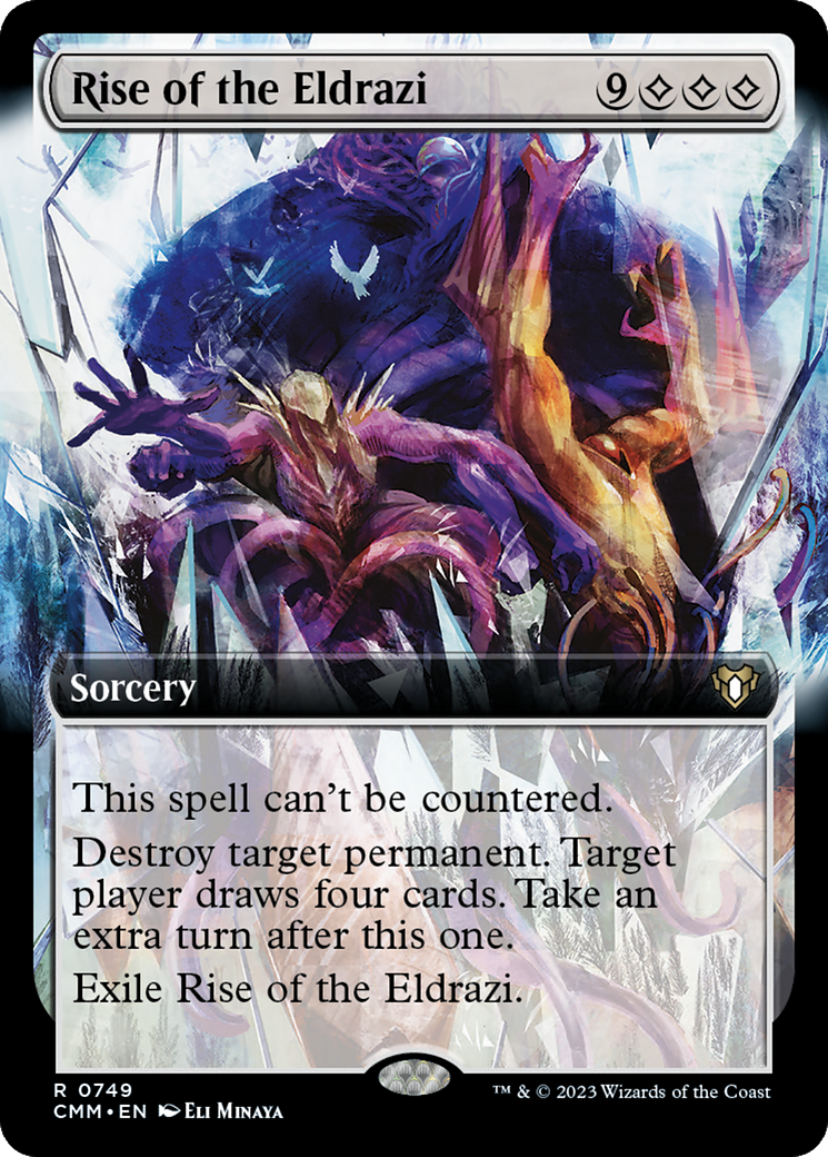 Rise of the Eldrazi (Extended Art) [Commander Masters] | I Want That Stuff Brandon