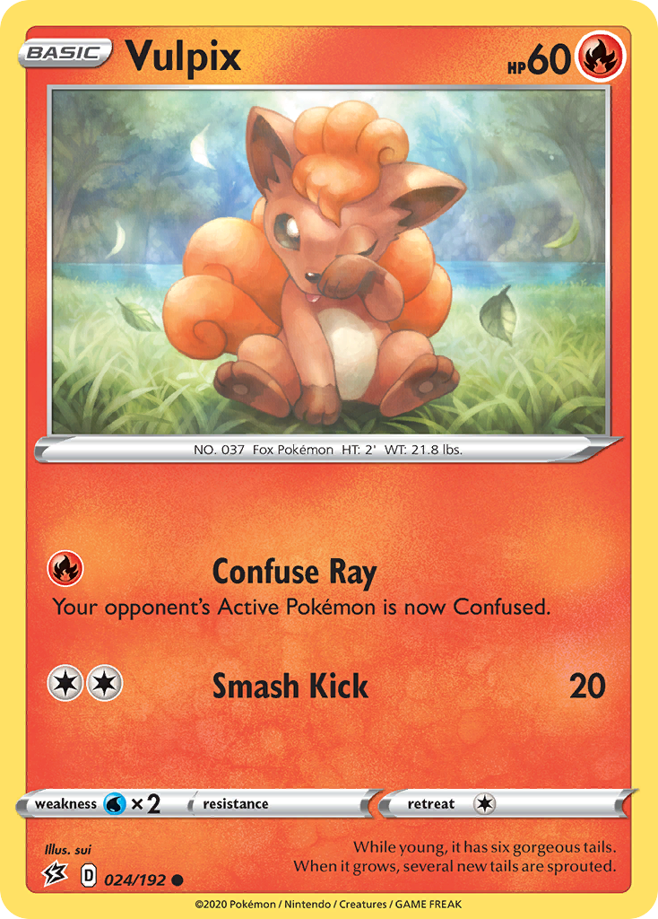 Vulpix (024/192) [Sword & Shield: Rebel Clash] | I Want That Stuff Brandon