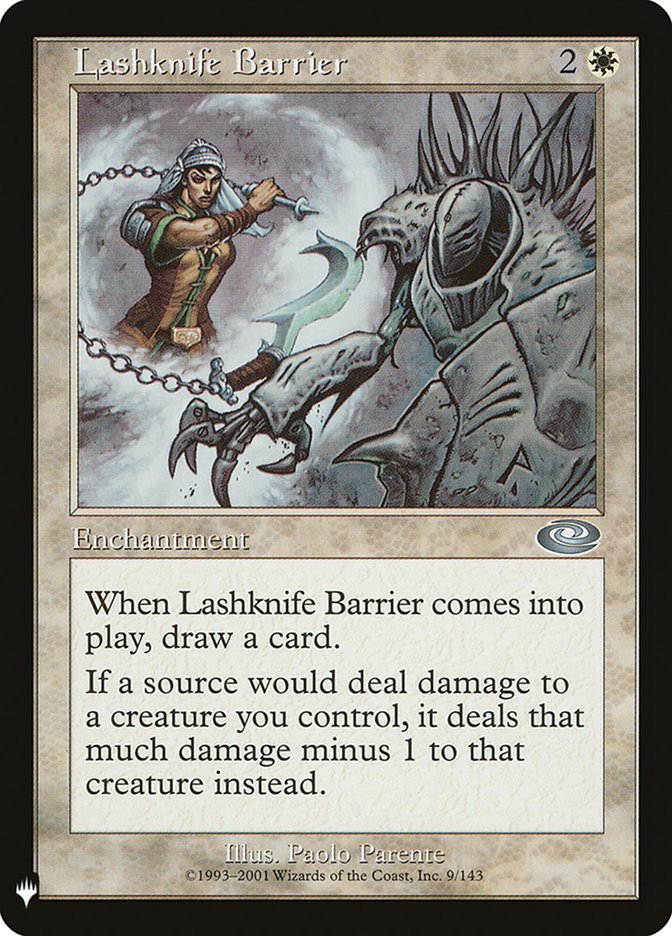 Lashknife Barrier [Mystery Booster] | I Want That Stuff Brandon