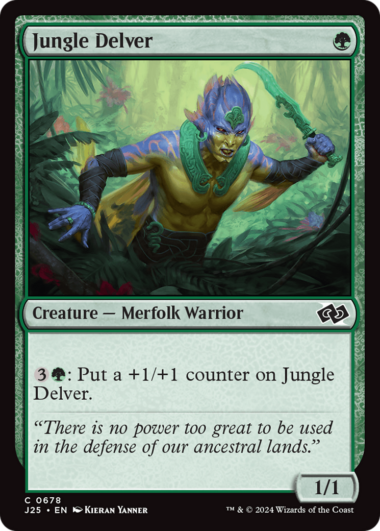 Jungle Delver [Foundations Jumpstart] | I Want That Stuff Brandon