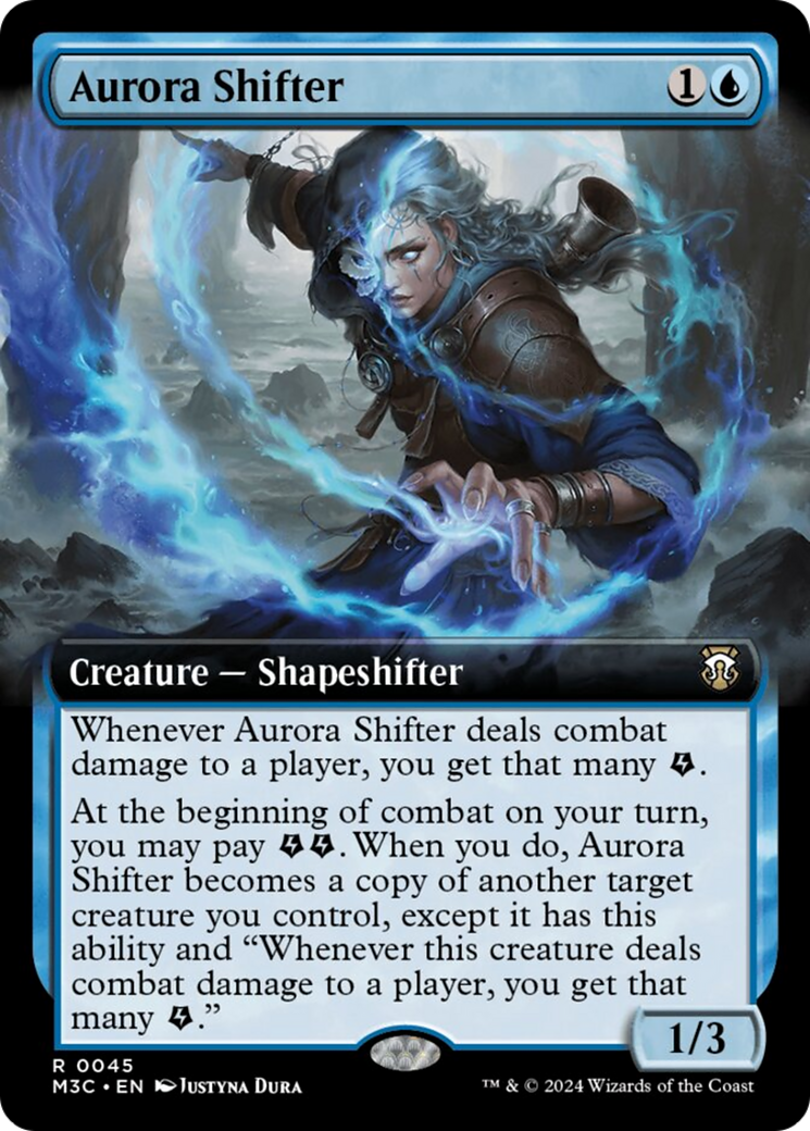 Aurora Shifter (Extended Art) (Ripple Foil) [Modern Horizons 3 Commander] | I Want That Stuff Brandon