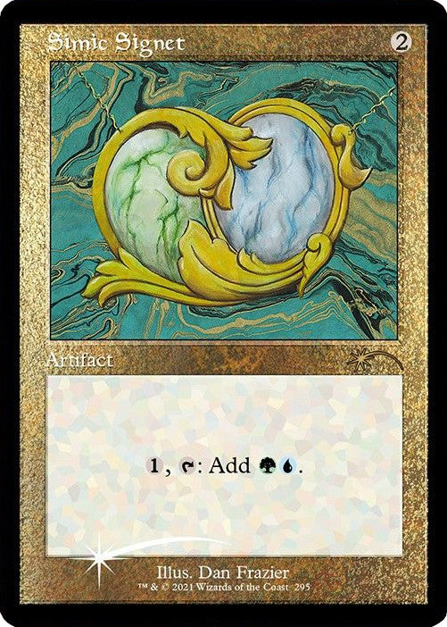 Simic Signet (Retro) (Foil Etched) [Secret Lair Drop Series] | I Want That Stuff Brandon