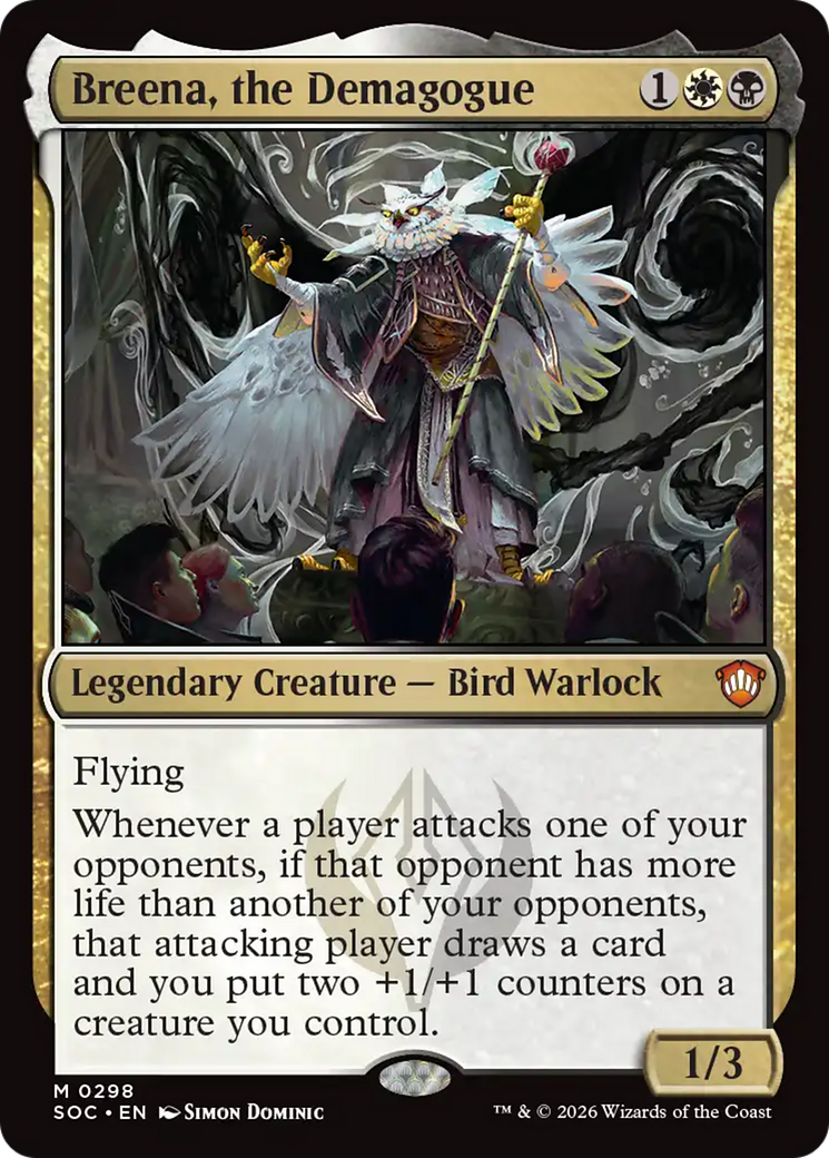 Breena, the Demagogue [Secrets of Strixhaven Commander] | I Want That Stuff Brandon