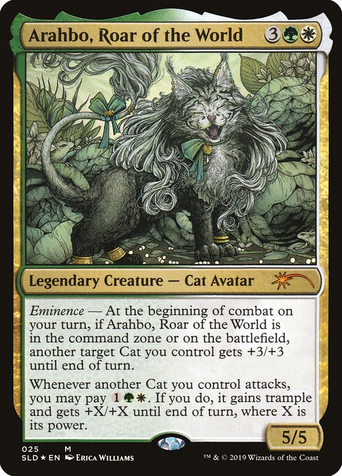 Arahbo, Roar of the World [Secret Lair Drop Series] | I Want That Stuff Brandon