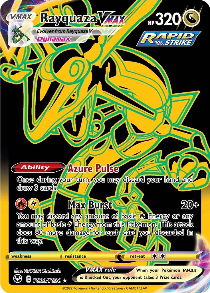 Rayquaza VMAX (TG29/TG30) [Sword & Shield: Silver Tempest] | I Want That Stuff Brandon