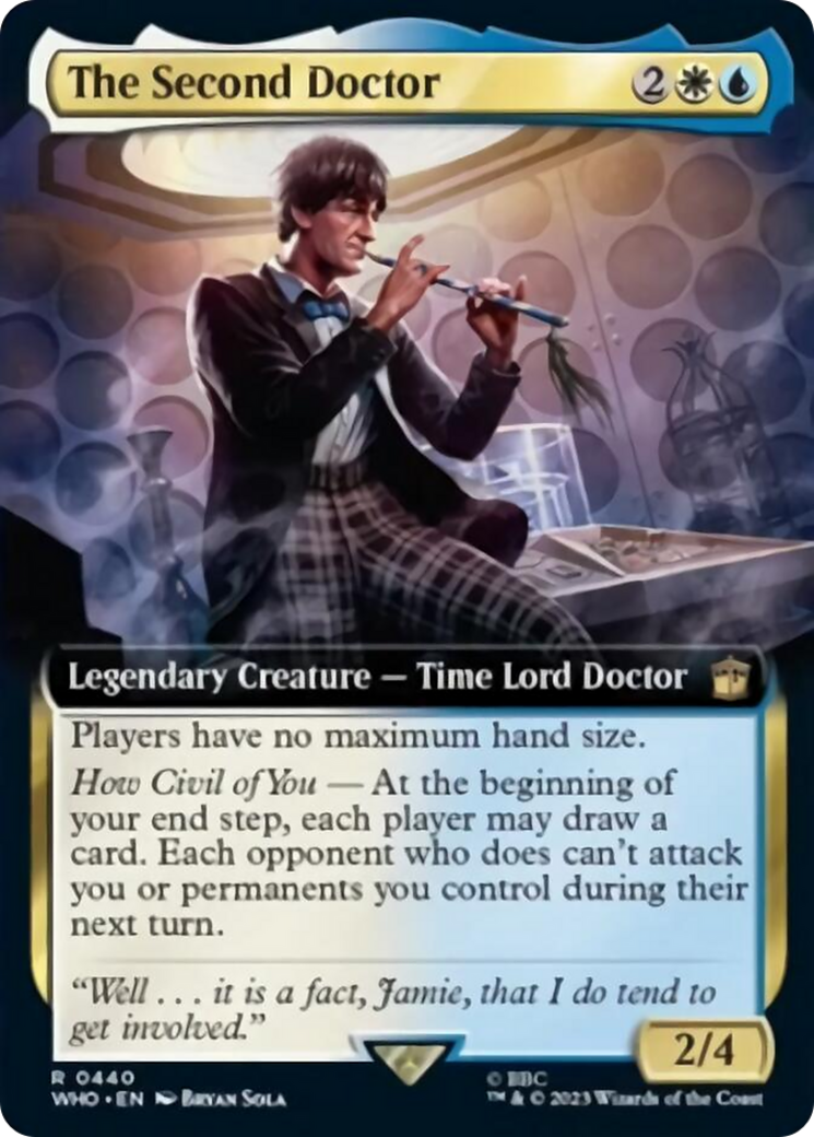 The Second Doctor (Extended Art) [Doctor Who] | I Want That Stuff Brandon