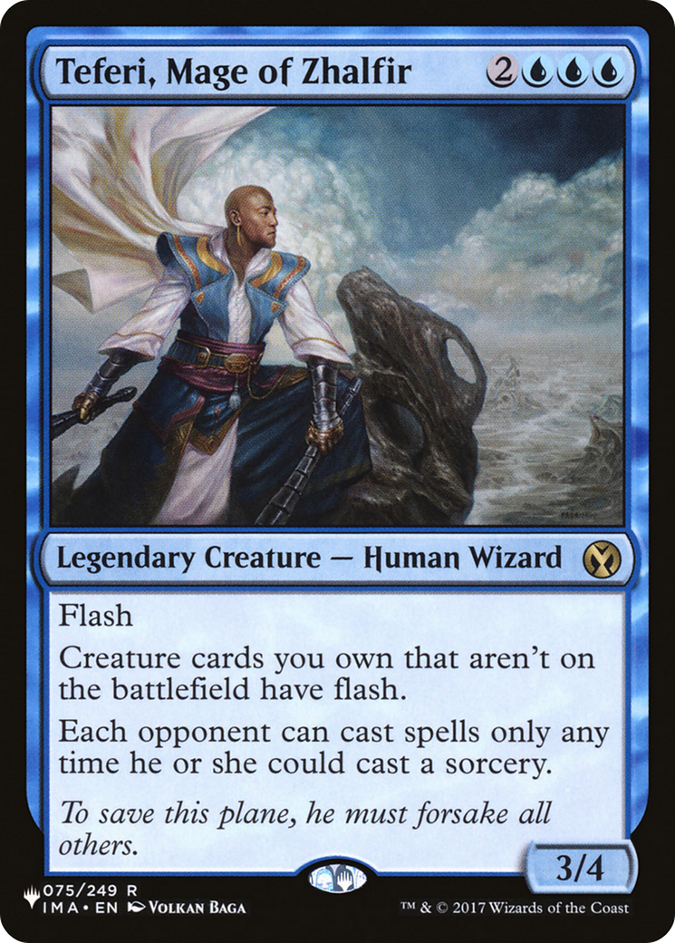 Teferi, Mage of Zhalfir [The List Reprints] | I Want That Stuff Brandon