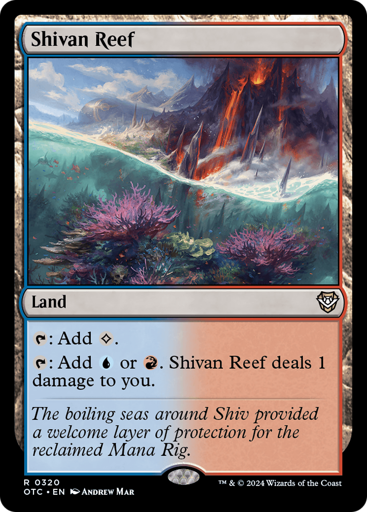 Shivan Reef [Outlaws of Thunder Junction Commander] | I Want That Stuff Brandon