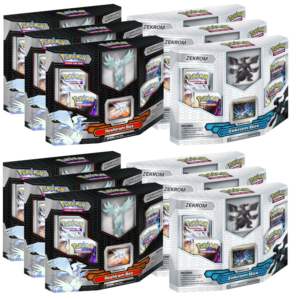 Black & White Case (Reshiram Box & Zekrom Box) | I Want That Stuff Brandon