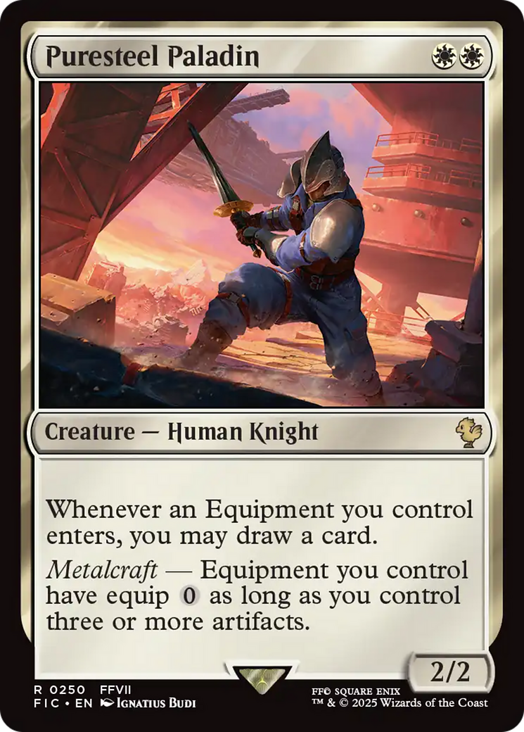 Puresteel Paladin [FINAL FANTASY Commander] | I Want That Stuff Brandon