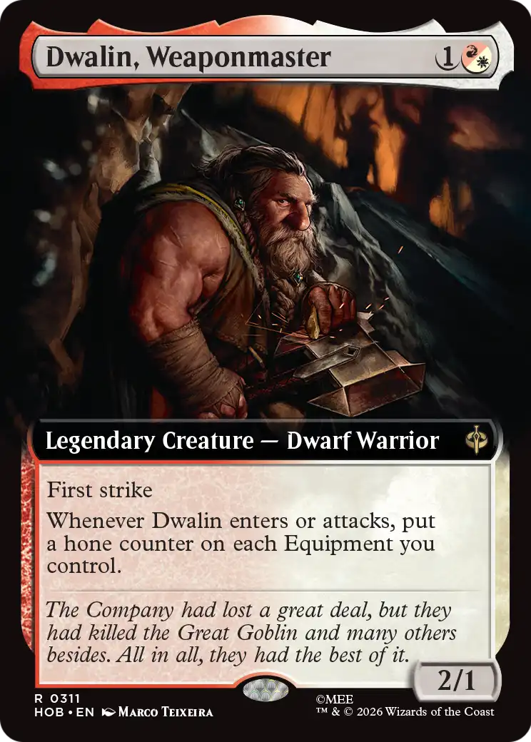 Dwalin, Weaponmaster (Extended Art) [The Hobbit] | I Want That Stuff Brandon