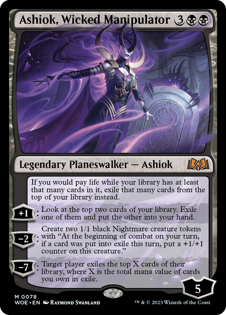 Ashiok, Wicked Manipulator [Wilds of Eldraine] | I Want That Stuff Brandon