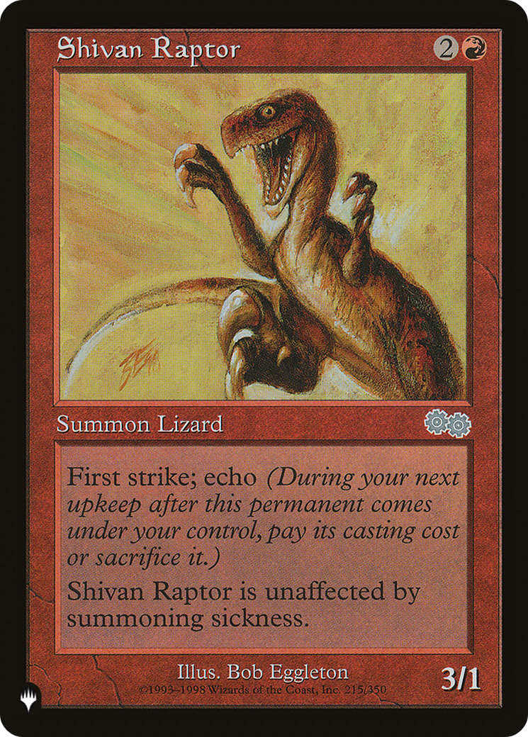 Shivan Raptor [The List Reprints] | I Want That Stuff Brandon